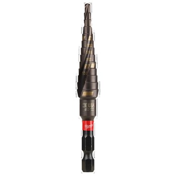 Milwaukee Shockwave Step Bit #1 - 1/8" to 1/2"
