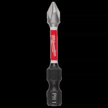 Milwaukee Shockwave Phillips #1 Power Bit - 2"