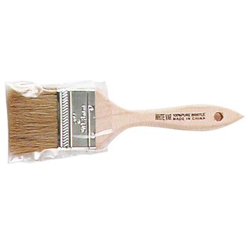 White Chip Brush - 4"