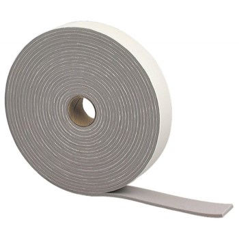 Camper Seal Self-Adhesive Foam Tape, Gray ~ Approx 3/16 D" x 1 1/4" W x 30 Ft L 