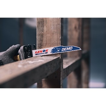 Demolition Reciprocating Saw Blade, 6 TPI - 9" x 7/8", 2pk