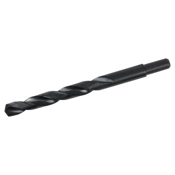 Irwin Black Oxide Drill Bit, Reduced Shank - 15/32"