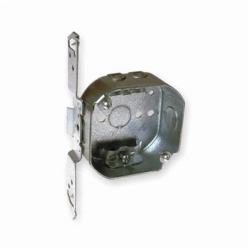Octagon Box With Bracket, 4 inch