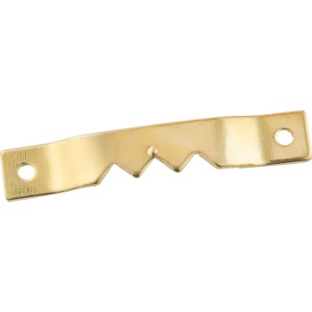 Brass Small Leveling Sawtooth Hanger - Pack of 6