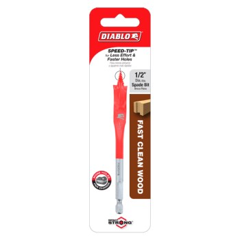 Diablo Spade Bit - 1/2" x 4"