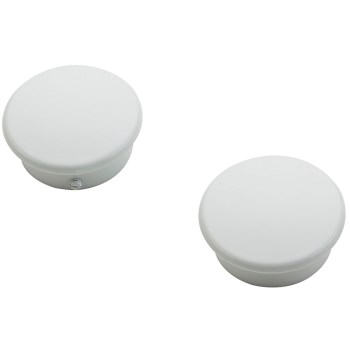 Closet End Caps, Heavy Duty ~ White