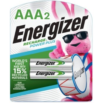 AAA NiMH Rechargeable Batteries - 2-Pack