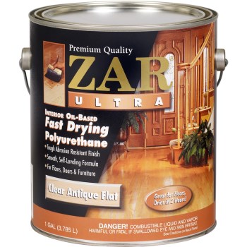 UGL/ZAR 33913 Oil-Based Interior Polyurethane Wood Finish, Matte ~ Gallon