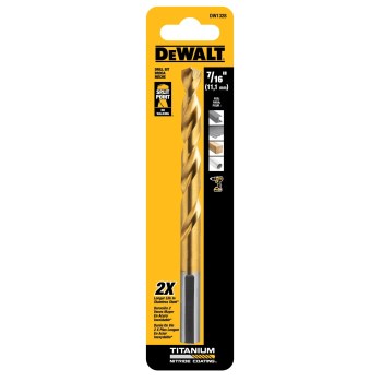 DeWalt Titanium Split Point Drill Bit - 7/16"