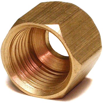 Compression Nut, Brass - 1/4", 5pk
