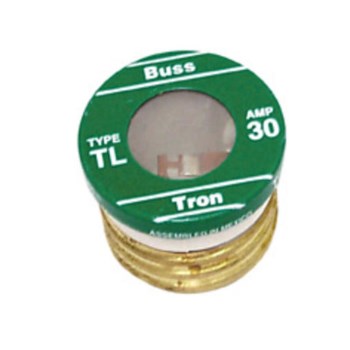 Bussmann Type TL Time Delay Plug Fuse - 30A