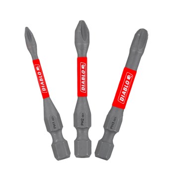 Phillips Drive Bit Set - 2", 3pk