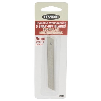 Snap Off Replacement Blades, 9mm