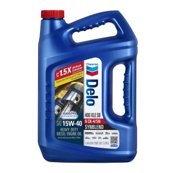 Chevron 400XLE Synthetic Motor Oil, 15W-40 - 1 Gallon