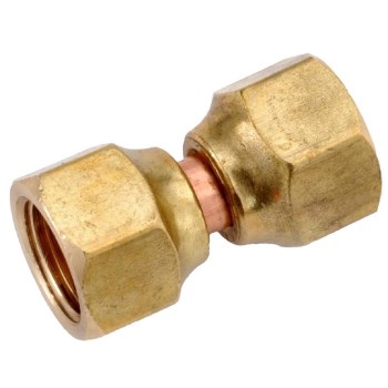 Anderson Metals Lead Free Brass Flare Swivel Connector   3/8"