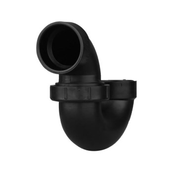 Charlotte Pipe ABS DWV P-Trap with Union - 1-1/2"