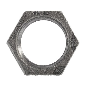 Anvil/Mueller Malleable Hex Bushing, Black - 1-1/2" x 1-1/4"