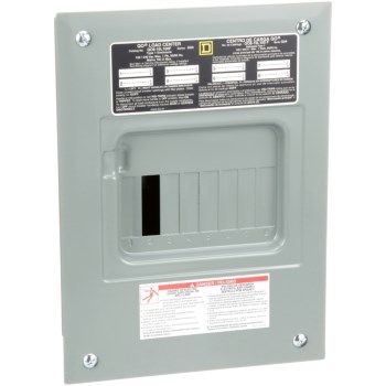 Square D QO Main Lug Indoor Load Center   100 Amp  (8-Space 16 Circuit)