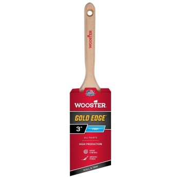 Wooster Gold Edge Angle Sash Brush - 3"