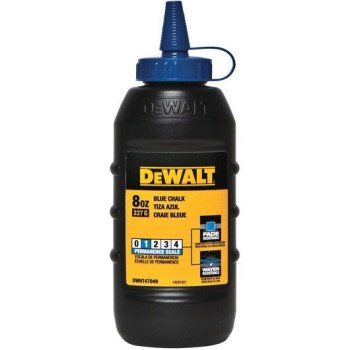 DeWalt Chalk Line Chalk  Blue   8 oz