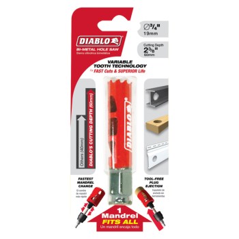 Diablo Hole Saw - 3/4"