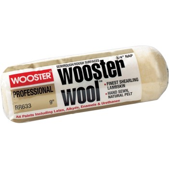 Wooster Wool Roller Cover - 9" x 3/4" Nap