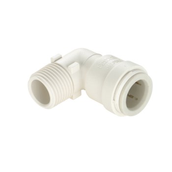 Quick Connect Male Elbow, 1 / 2 inches CTS x 3 / 8 inches MPT