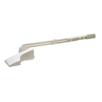 Trim-To-Fit Toilet Tank Lever, White - 10"