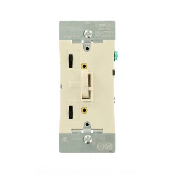 Universal Dimmer, Toggle & Slide - Light Almond