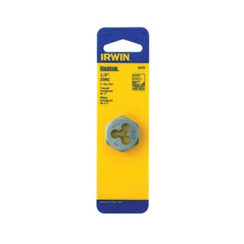Hex Machine Screw Die, High Carbon Steel - 1/4-20 NC