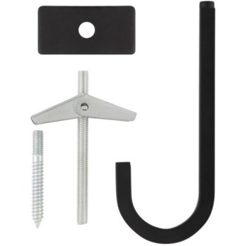 Blk Ext Ceiling Hook