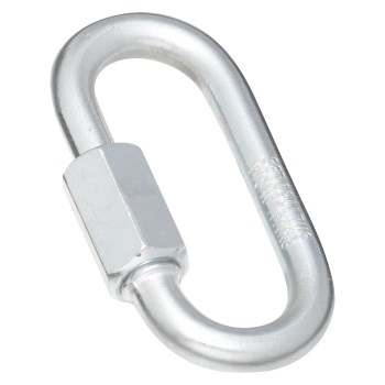 Zinc Plated Quick Link, 3150 bc 5 / 16 Inches 