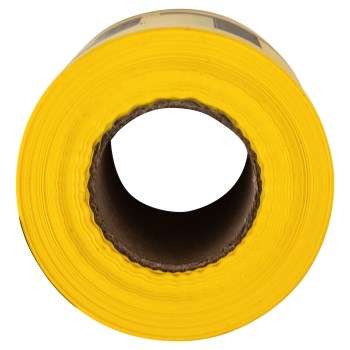 Irwin Caution Barrier Tape  Yellow/Black   3" x 300 Ft