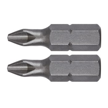 Irwin Impact Performance #2 Phillips Bit 1"  (2pk)