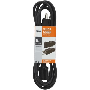 8 16/3 Black Cord