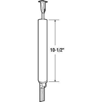 Heavy Duty Pneumatic Door Closer, Aluminum