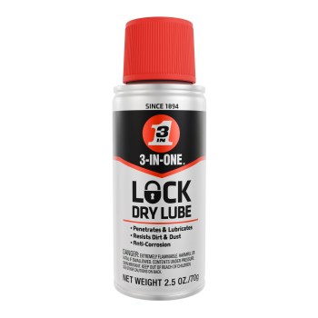 Lock Dry Lube - 2.5 oz