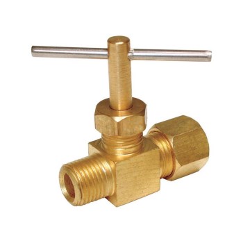 Dial - 1/4" x 1/8" Straight Needle Valve