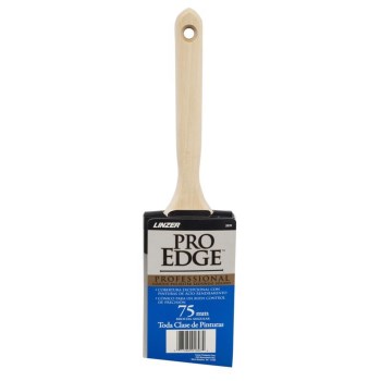 Linzer Pro Impact Angle Sash Brush, Polyester - 3"