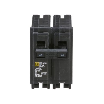 Homeline Double-Pole Circuit Breaker - 40 Amp
