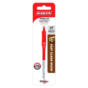 Diablo Spade Bit - 3/8" x 4"