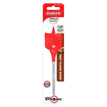 Diablo Spade Bit - 1-3/8" x 6"