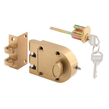 Single Cylinder Deadlock, Brass