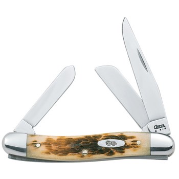 Stockman Knife - Amber Bone 