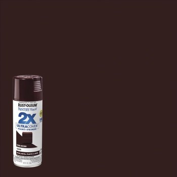 Spray Paint 2X  Gloss Kona Brown   12 oz