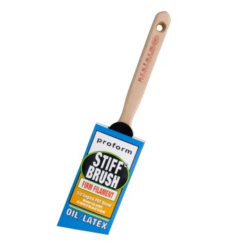 Proform Stiffy Angled Sash Brush - 2-1/2"