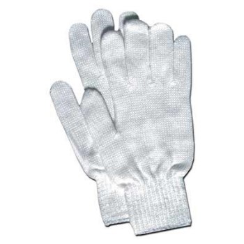 300w White String Knit Glove