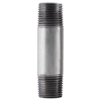 Galvanized Pipe Nipple - 2" x 3-1/2"