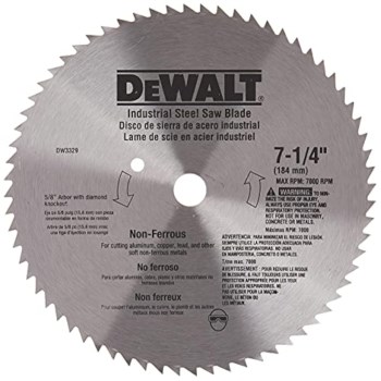 Steel Saw Blade, 7 1/4 inch, 68 teeth