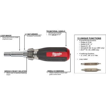 13-in-1 Cushion Grip Screwdriver